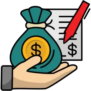 Funding and investment icon