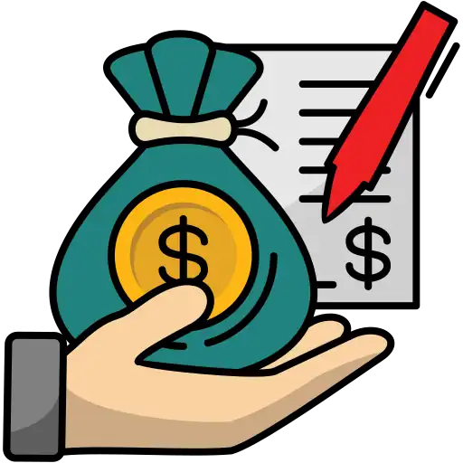 Funding and investment icon