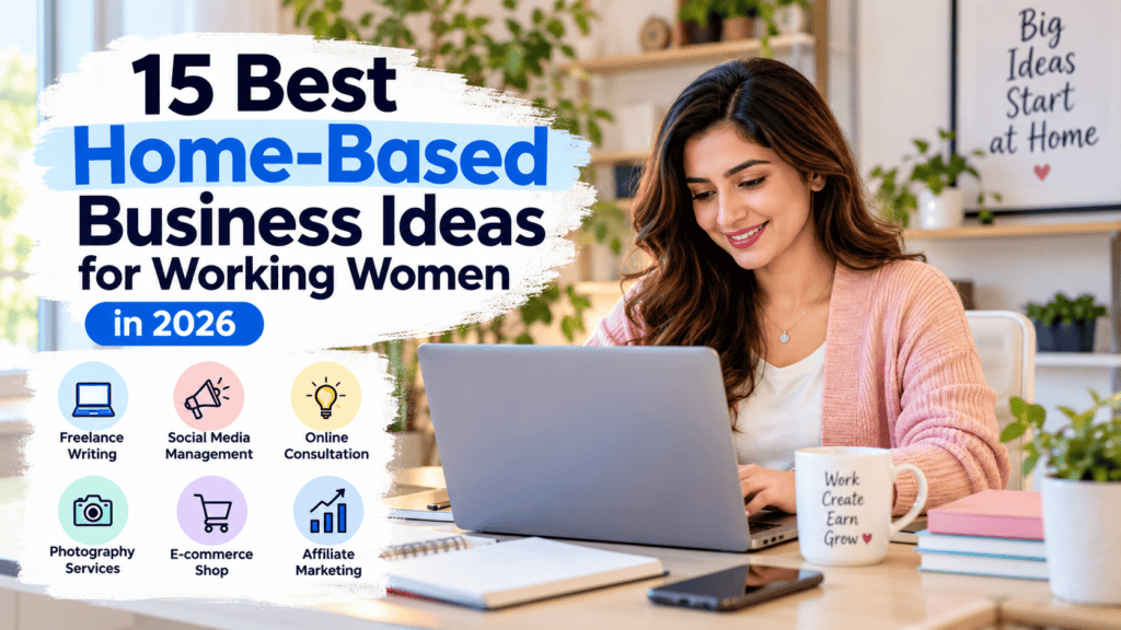 15 home-based business ideas for working women in 2026