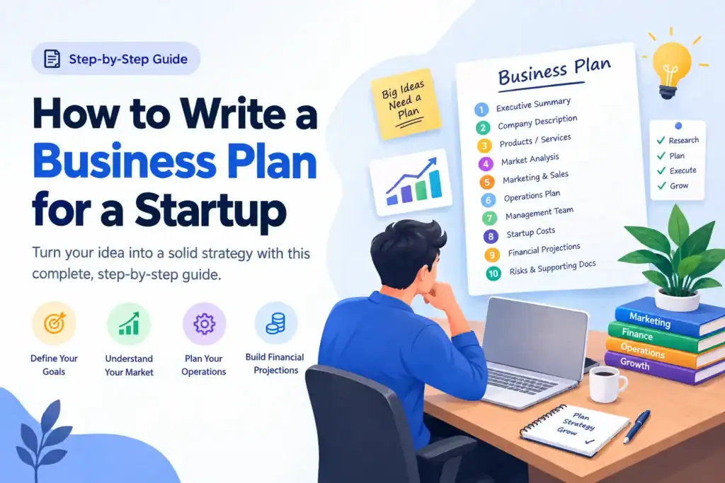 How to Write a Business Plan for a Startup Step-by-Step Guide